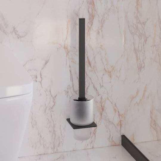 S Cube WC Brush Set in Black - Origins Living