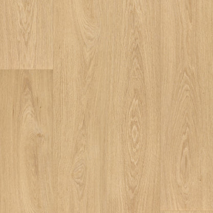 Light oak-colored hardwood flooring with natural wood grain pattern in paris tan f001 long vinyl planks