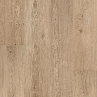 Champagne f017 long vinyl planks in light oak with natural wood grain pattern and subtle knots hardwood flooring