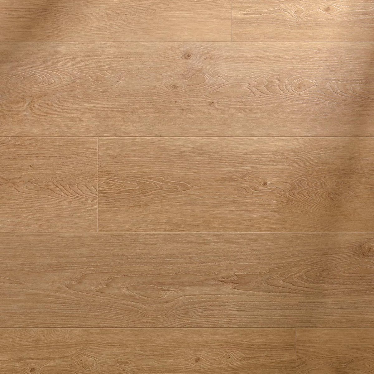 Light oak-colored cognac f019 long vinyl planks with natural wood grain pattern and subtle knots hardwood flooring