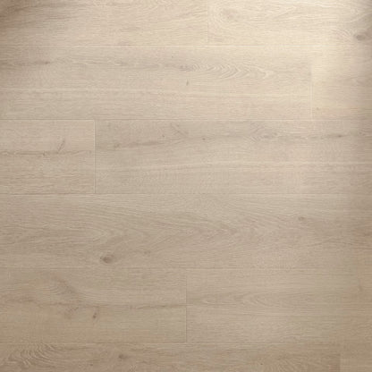 Light beige coconut F051 vinyl planks featuring engineered wood flooring with a subtle natural grain pattern