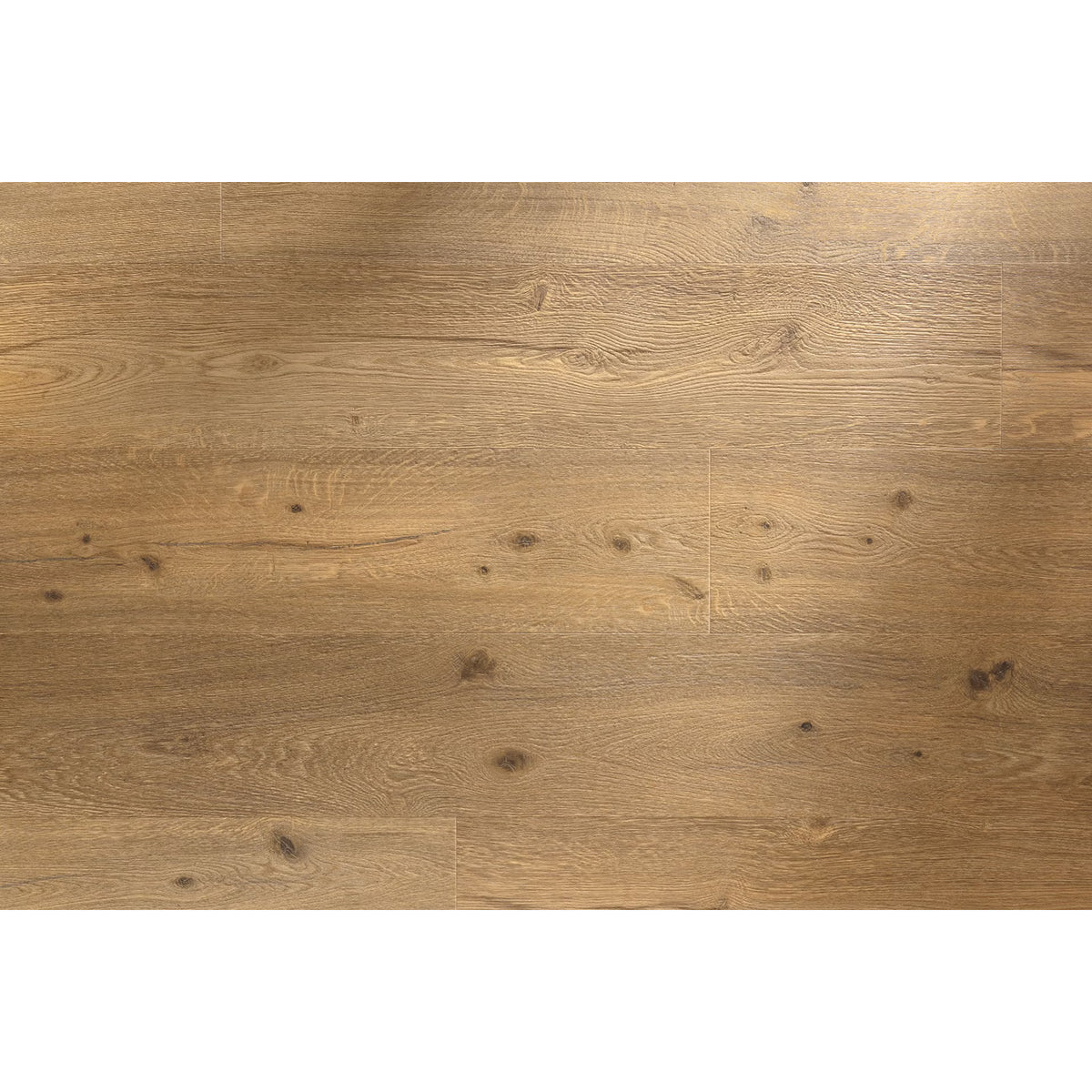 Warm-toned oak caramello f039 vinyl planks with natural wood grain and subtle knots for flooring use