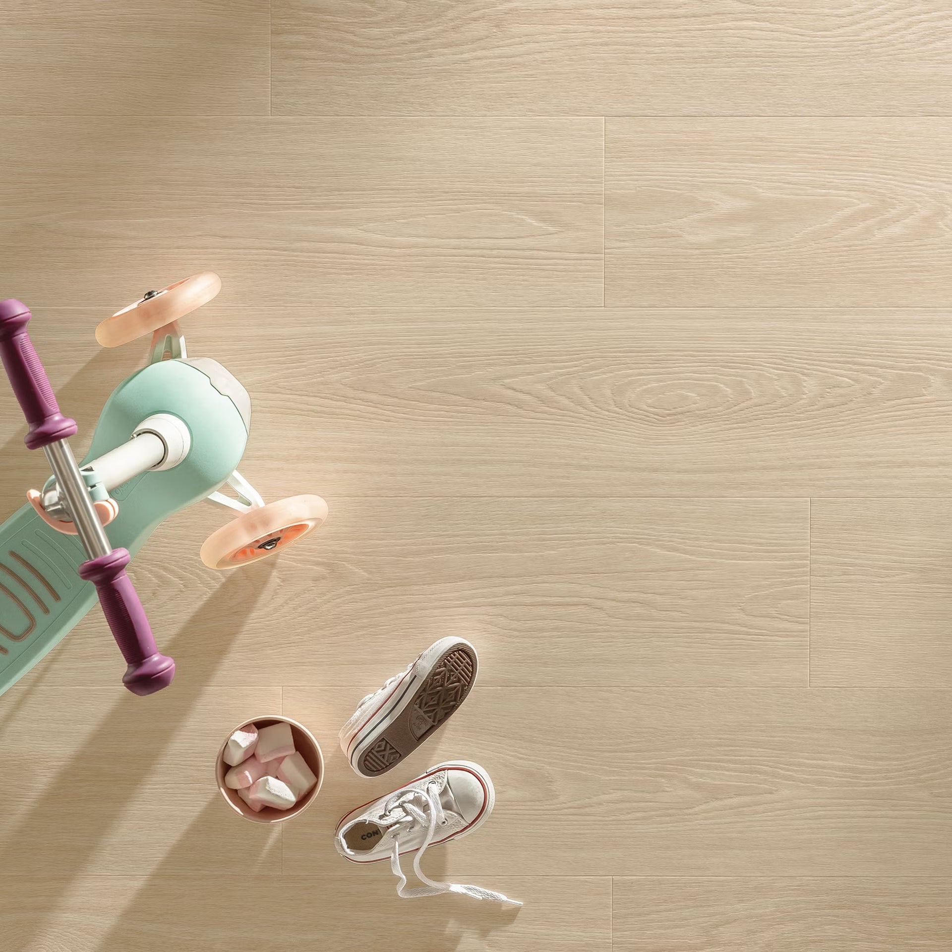 Floorify Popcorn F056 Rigid Vinyl Planks (121.9x17.8cm) 