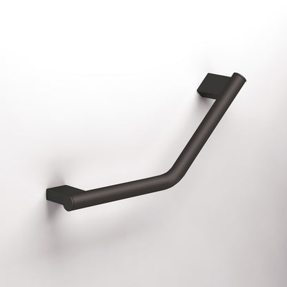 Lux Angled Grab Bar in Black - Origins Living