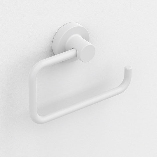 Tecno Project Open Toilet Roll Holder in White - Origins Living