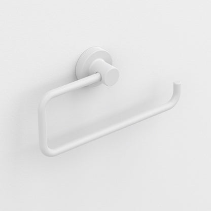 Tecno Project Open Towel Ring in White - Origins Living