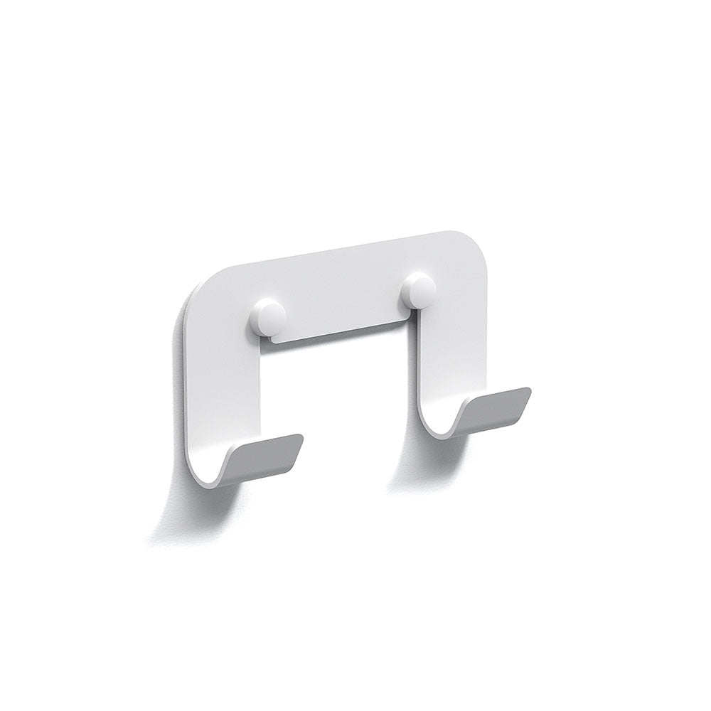 Quick Double Hook in White - Origins Living