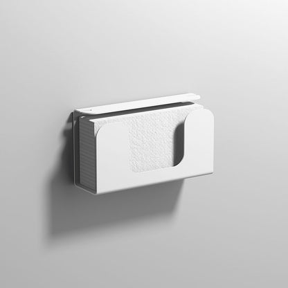 Quick Tissue Box / Towel Holder in White - Origins Living, view 3