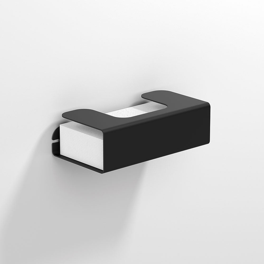 Quick Tissue Box / Towel Holder in Black - Origins Living, view 2