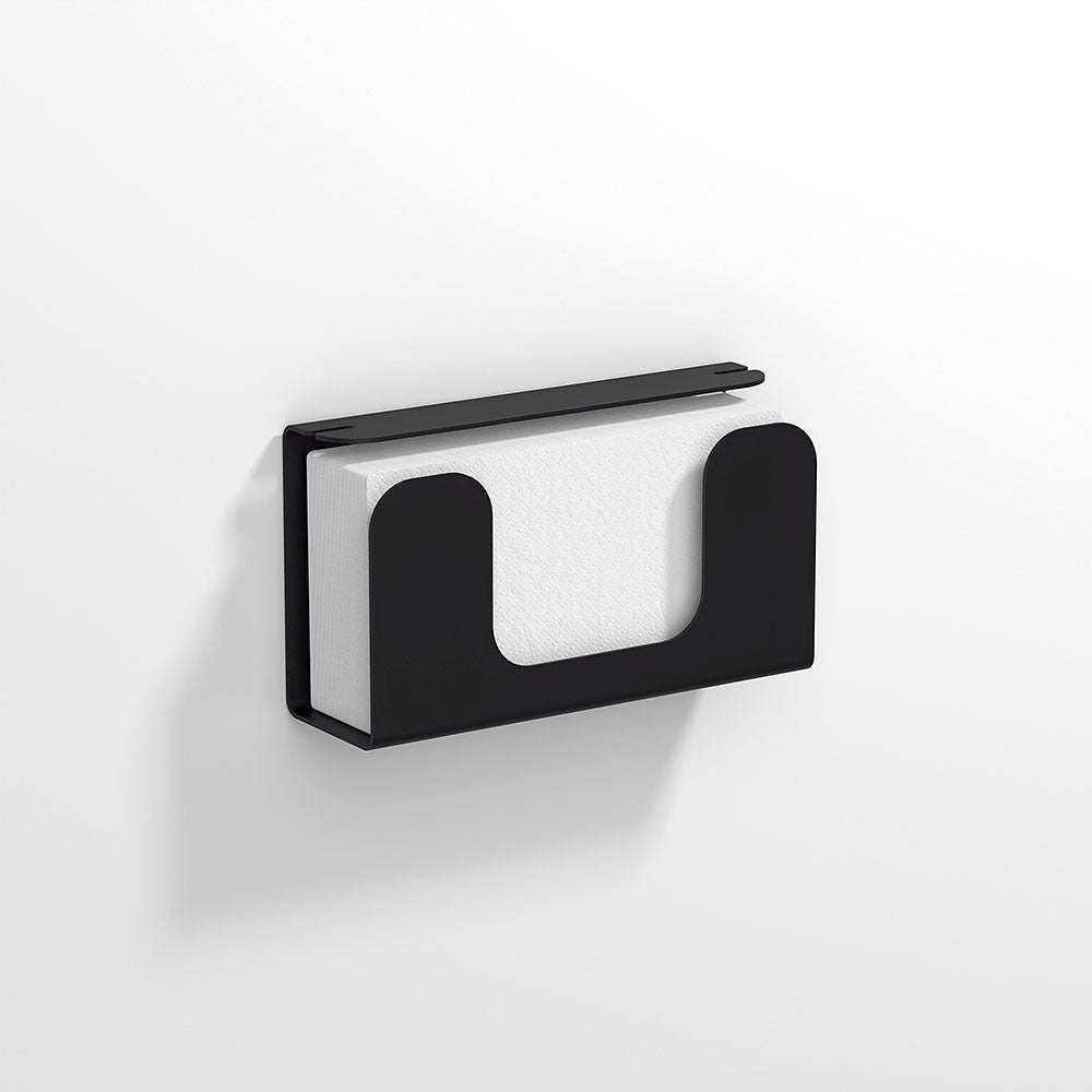 Quick Tissue Box / Towel Holder in Black - Origins Living, view 3