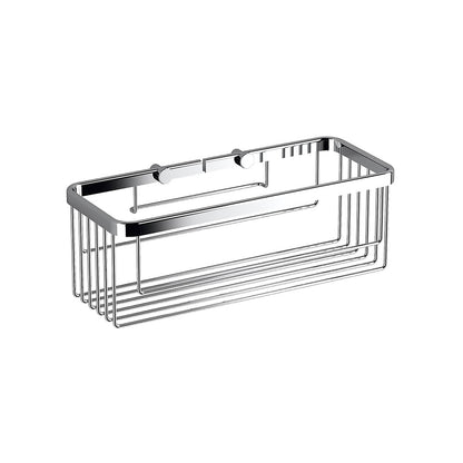 Rectangular Shower Basket in Chrome - Origins Living