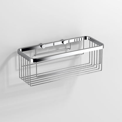 Rectangular Shower Basket in Chrome - Origins Living, view 2