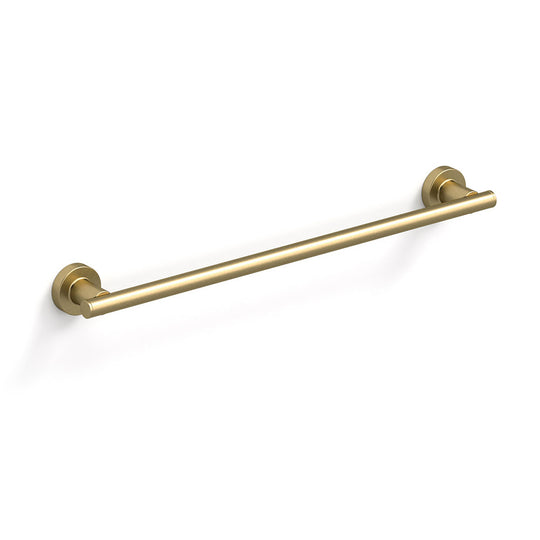 Tecno Project Towel Rail 51cm in Brushed Brass - Origins Living