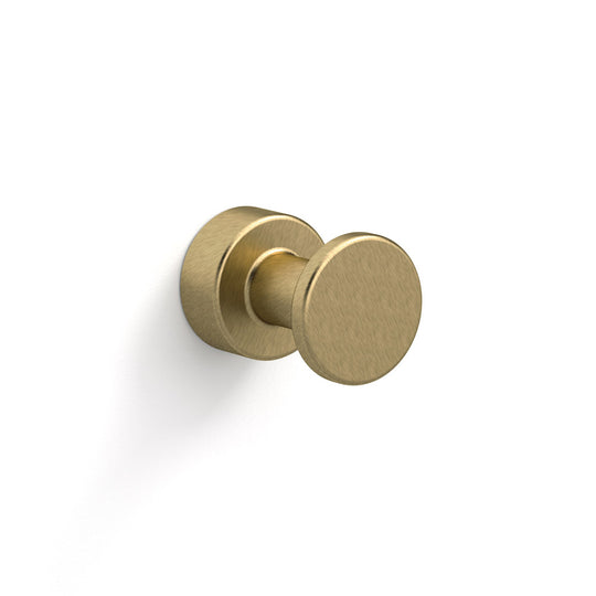 Tecno Project Hook in Brushed Brass - Origins Living