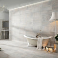 Dubai Pearl 32 x 62.5cm porcelain marble effect tile face