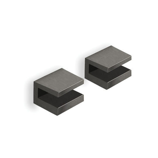 Pier Shelf Brackets x2 in Gunmetal - Origins Living