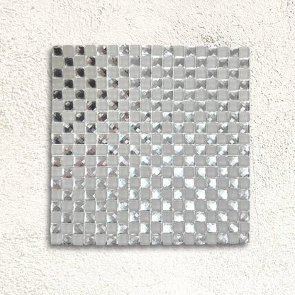 Spectrum Starlight 31.6 x 31.6cm glass mosaic tile face