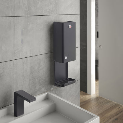 Bonito Touchless Soap &amp; Sanitiser Dispenser Black - Hyperion Tiles