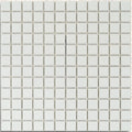 Ceramic Pool Gloss White 23 x 23mm porcelain mosaic tile face