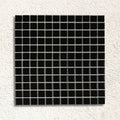 Ceramic Pool Gloss Black 23 x 23mm porcelain mosaic tile face