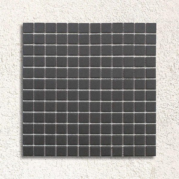 Unglazed Black 23 x 23mm