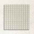 Ceramic Pool Unglazed White 23 x 23mm porcelain mosaic tile face