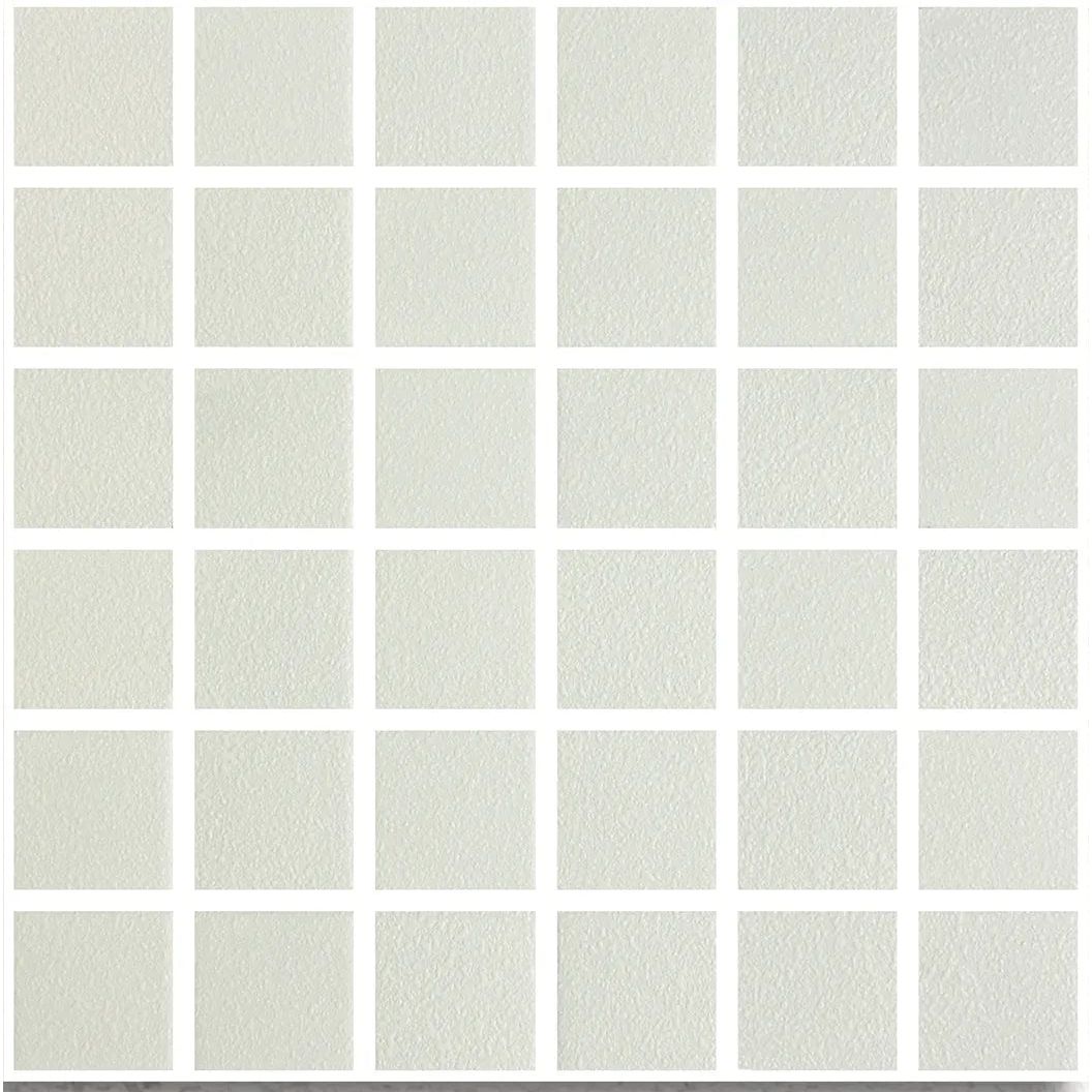 Atlanta White 30.5 x 30.5cm glazed porcelain anti-slip mosaic tile face