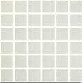 Atlanta White 30.5 x 30.5cm glazed porcelain anti-slip mosaic tile face