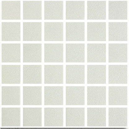 Atlanta White 30.5 x 30.5cm glazed porcelain anti-slip mosaic tile face