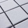 Atlanta White 30.5 x 30.5cm glazed porcelain anti-slip mosaic tile detail