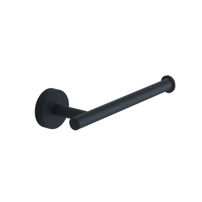 Eros Open Toilet Roll Holder in Black - Origins Living