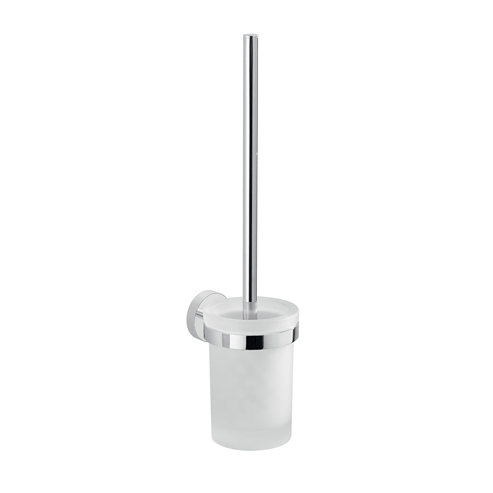 Eros Toilet Brush Wall Mounted in Chrome - Origins Living