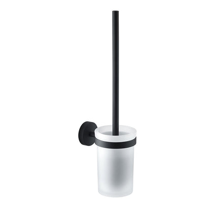 Eros Toilet Brush Wall Mounted in Black - Origins Living