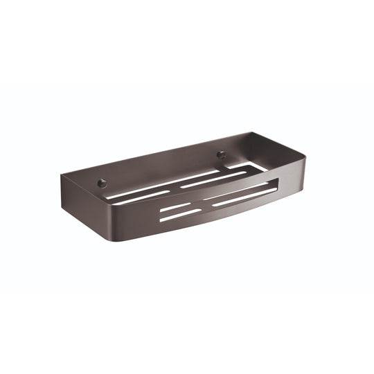 Nerva Shower Basket in Gunmetal - Origins Living