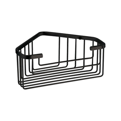 Gedy Deep Corner Basket in Black - Origins Living, view 2