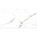 Bliss White 60 x 120cm porcelain marble effect tile face