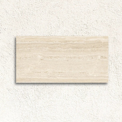 Neo Travertine Crema 60 x 120cm porcelain stone effect tile face