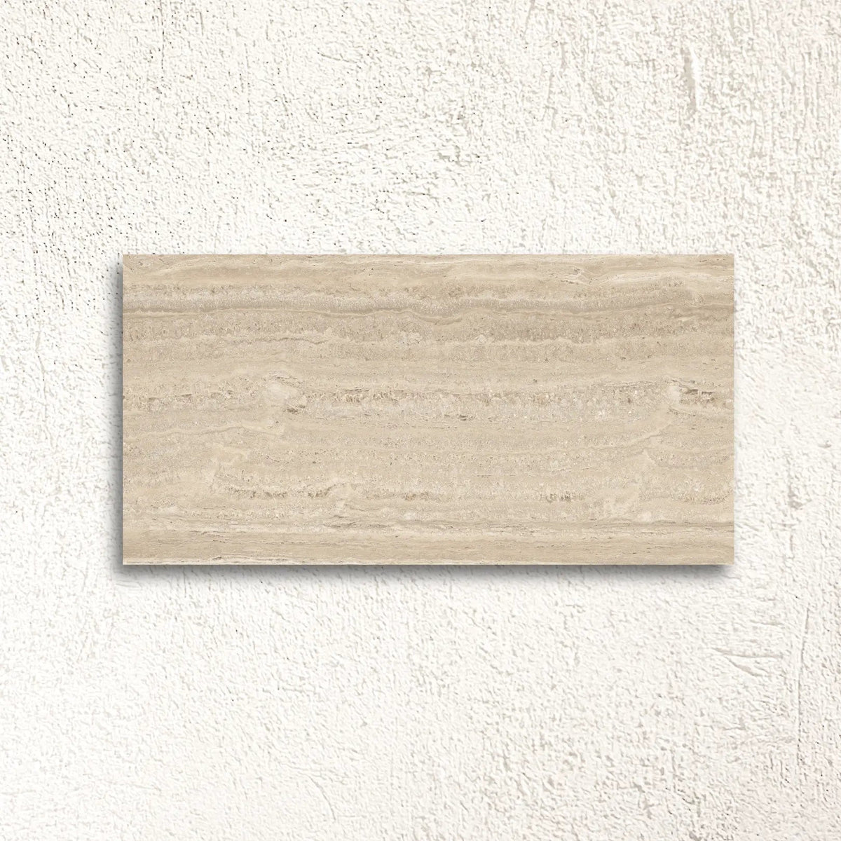 Neo Travertine Natural 60 x 120cm porcelain stone effect tile face