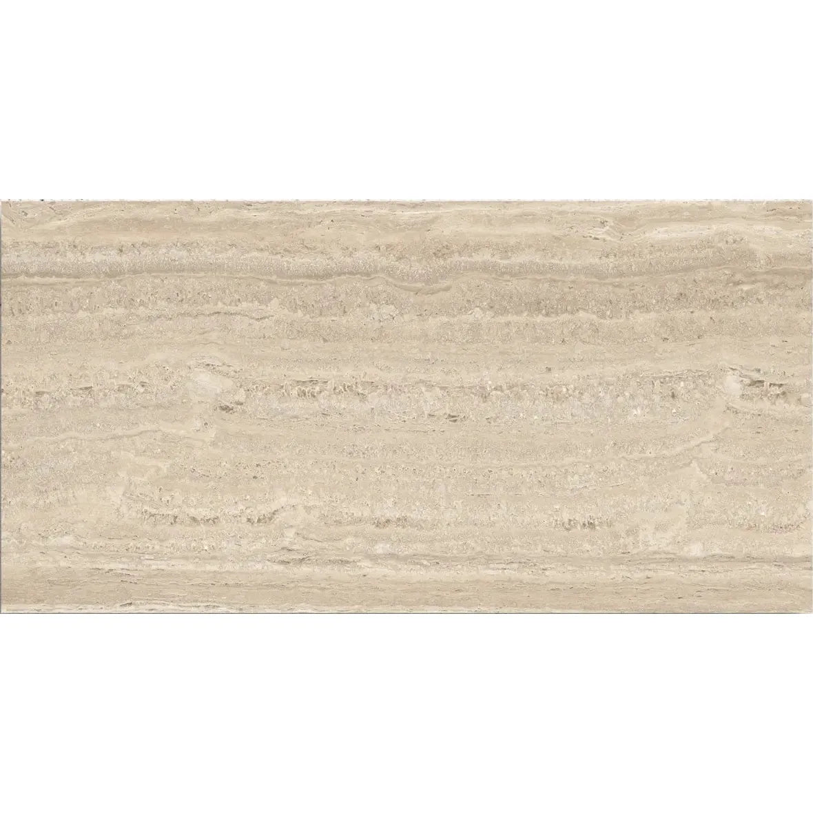 Neo Travertine Natural 60 x 120cm porcelain stone effect tile face