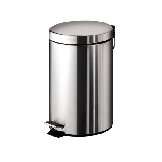 Pedal Bin 5L in Chrome - Origins Living