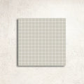 Winckelmans Unglazed Pearl Grey 2cm Paper-Faced Mosaic 30.8 x 30.8cm porcelain mosaic face