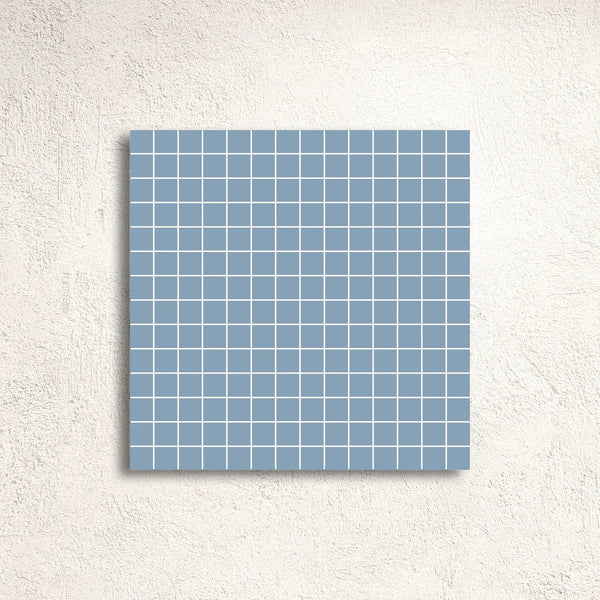 Blue 2cm Paper-Faced Mosaic 30.8 x 30.8cm