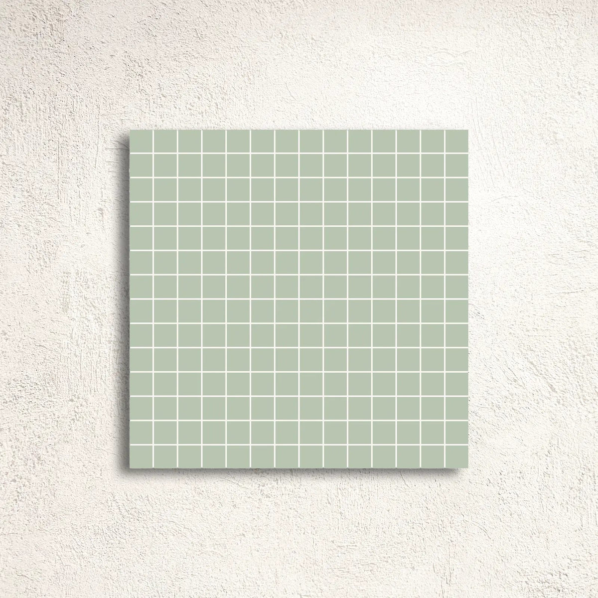 Winckelmans Unglazed Pistache 2cm Paper-Faced Mosaic 30.8 x 30.8cm porcelain mosaic face