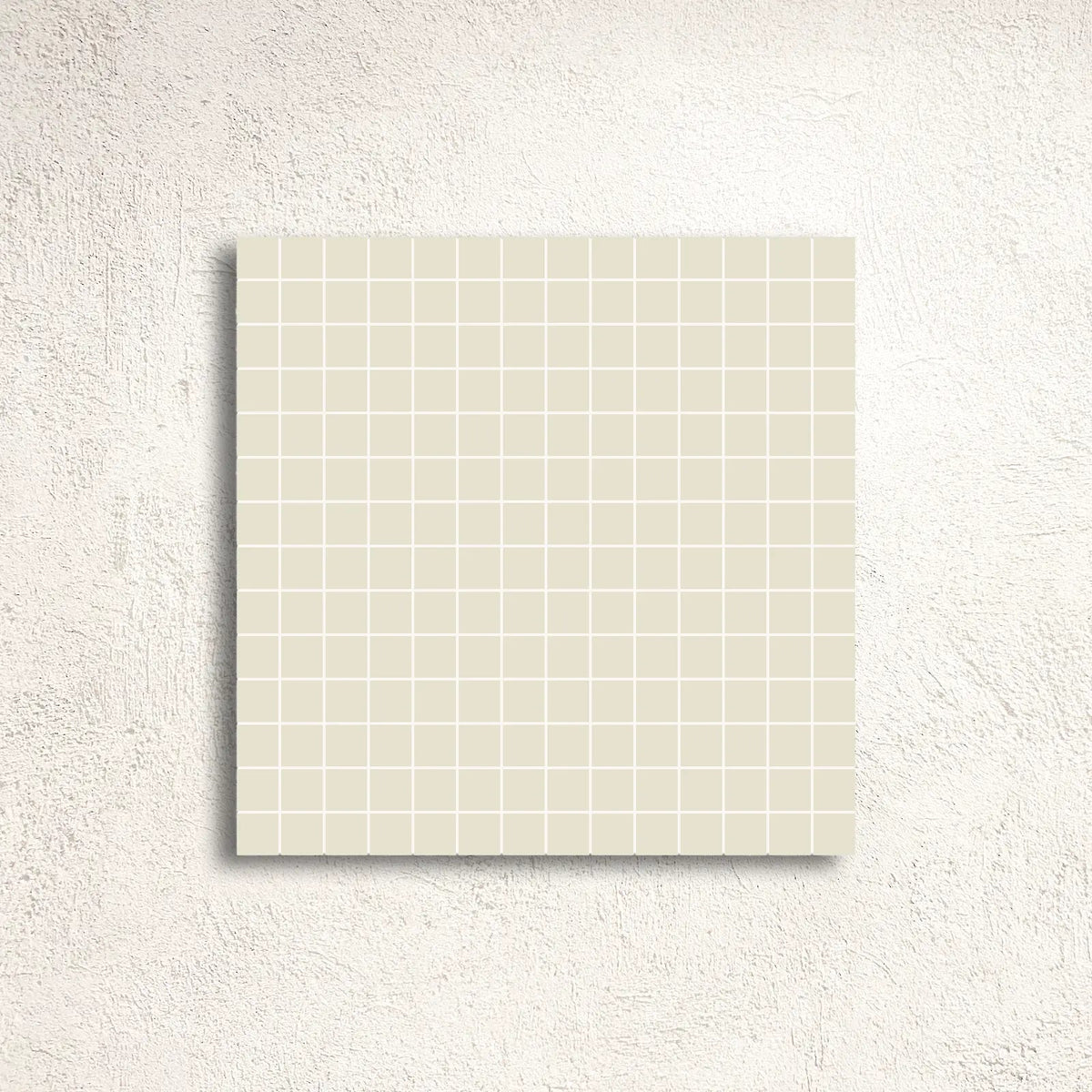 Winckelmans Unglazed White 2cm Paper-Faced Mosaic 30.8 x 30.8cm porcelain mosaic face