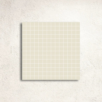 Winckelmans Unglazed White 2cm Paper-Faced Mosaic 30.8 x 30.8cm porcelain mosaic face