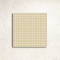 Winckelmans Unglazed Ivory 2cm Mesh-Backed Mosaic 30.8 x 30.8cm porcelain mosaic face