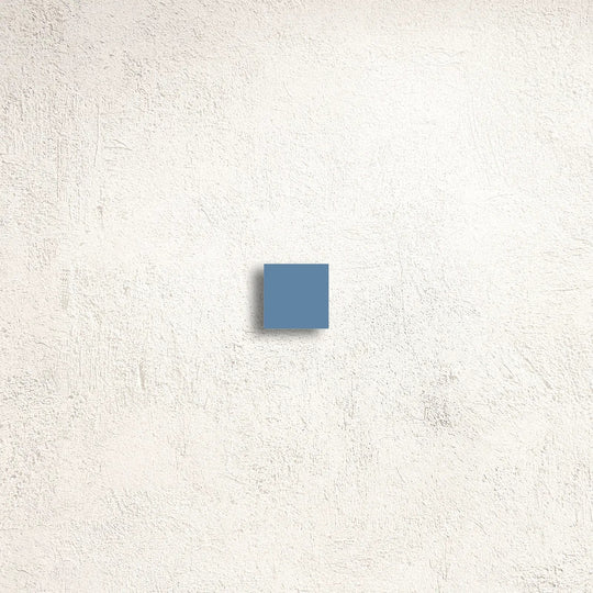 Winckelmans Unglazed Dark Blue 3.5 x 3.5cm Dot porcelain tile face
