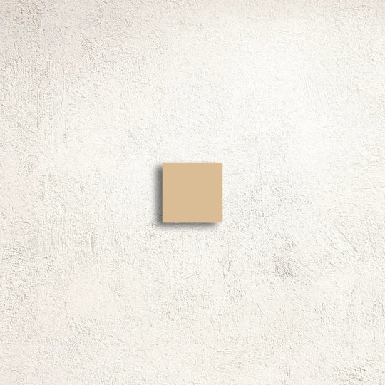 Winckelmans Unglazed Cognac 5 x 5cm Dot porcelain tile face