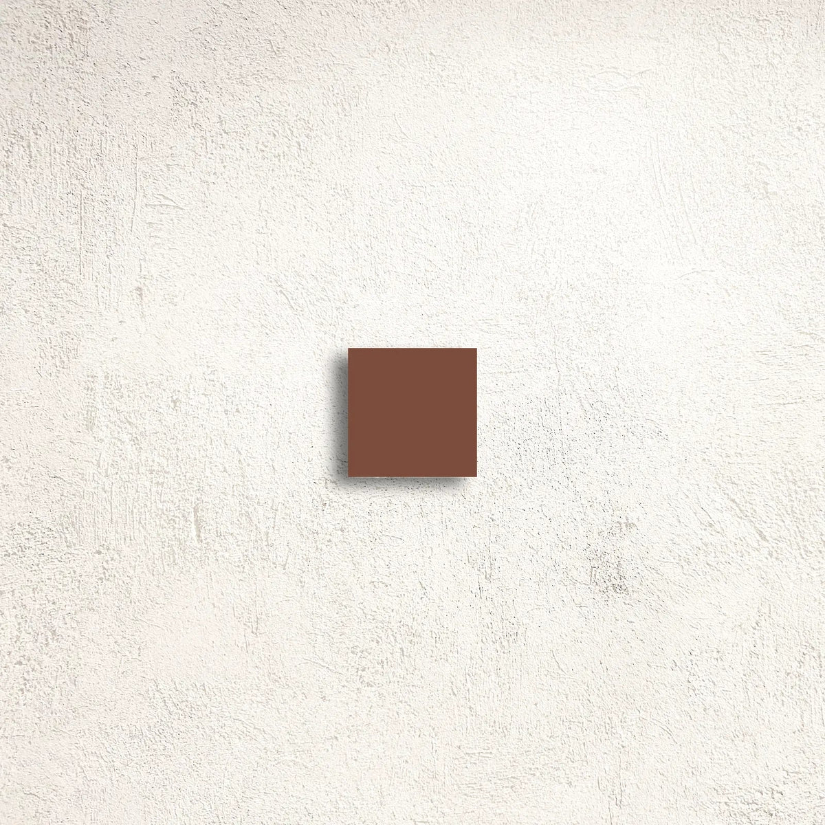 Winckelmans Unglazed Red 5 x 5cm Dot porcelain tile face