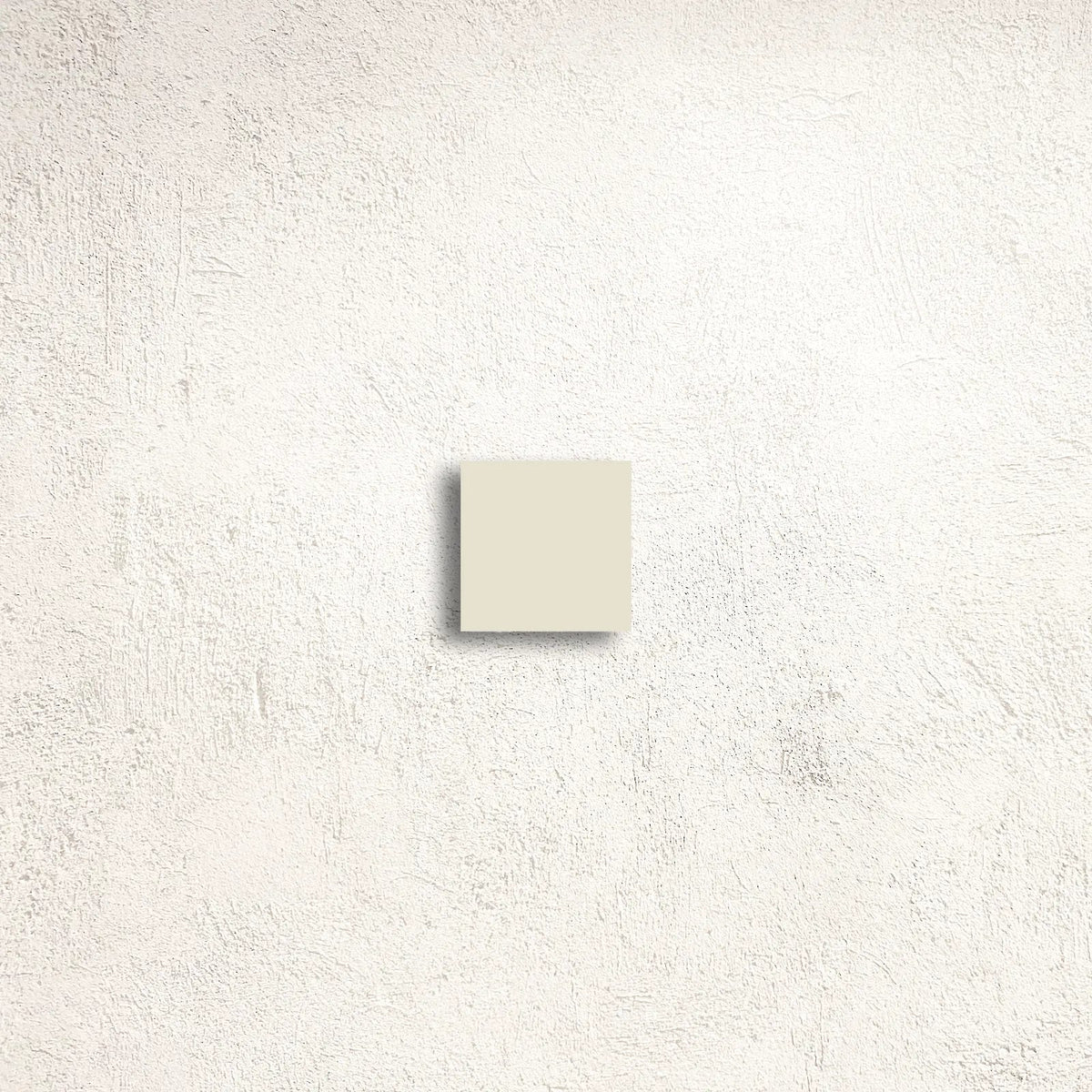 Winckelmans Unglazed White 5 x 5cm Dot unglazed porcelain tile face